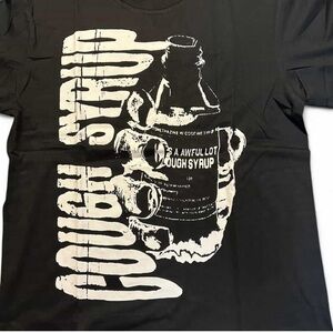 Cough Syrup Black Graphic Tee
